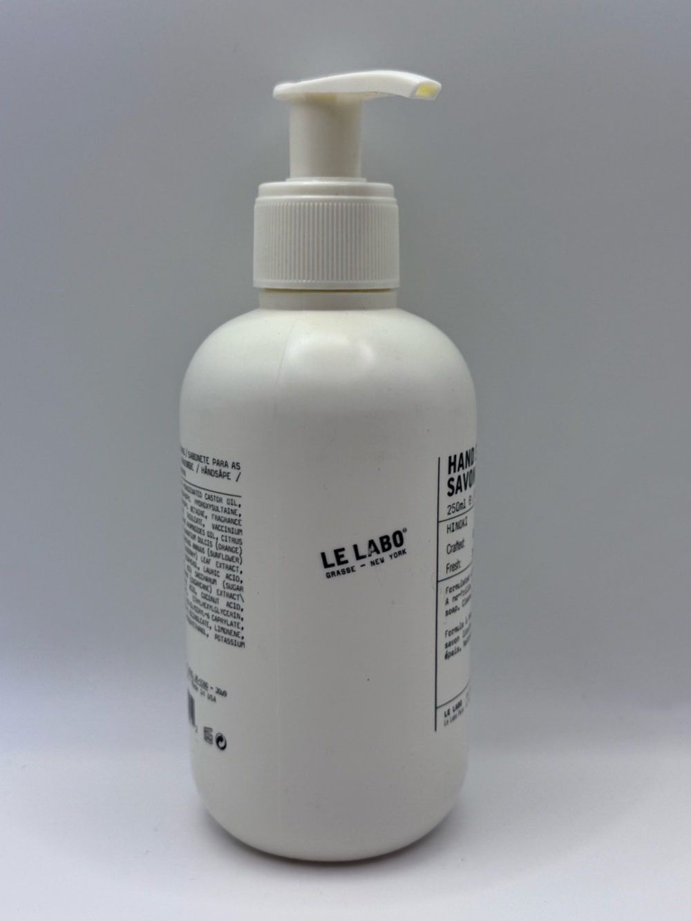 LE LABO Hand Soap Hinoki 8.5oz/250ml Authentic - Picture 2 of 4